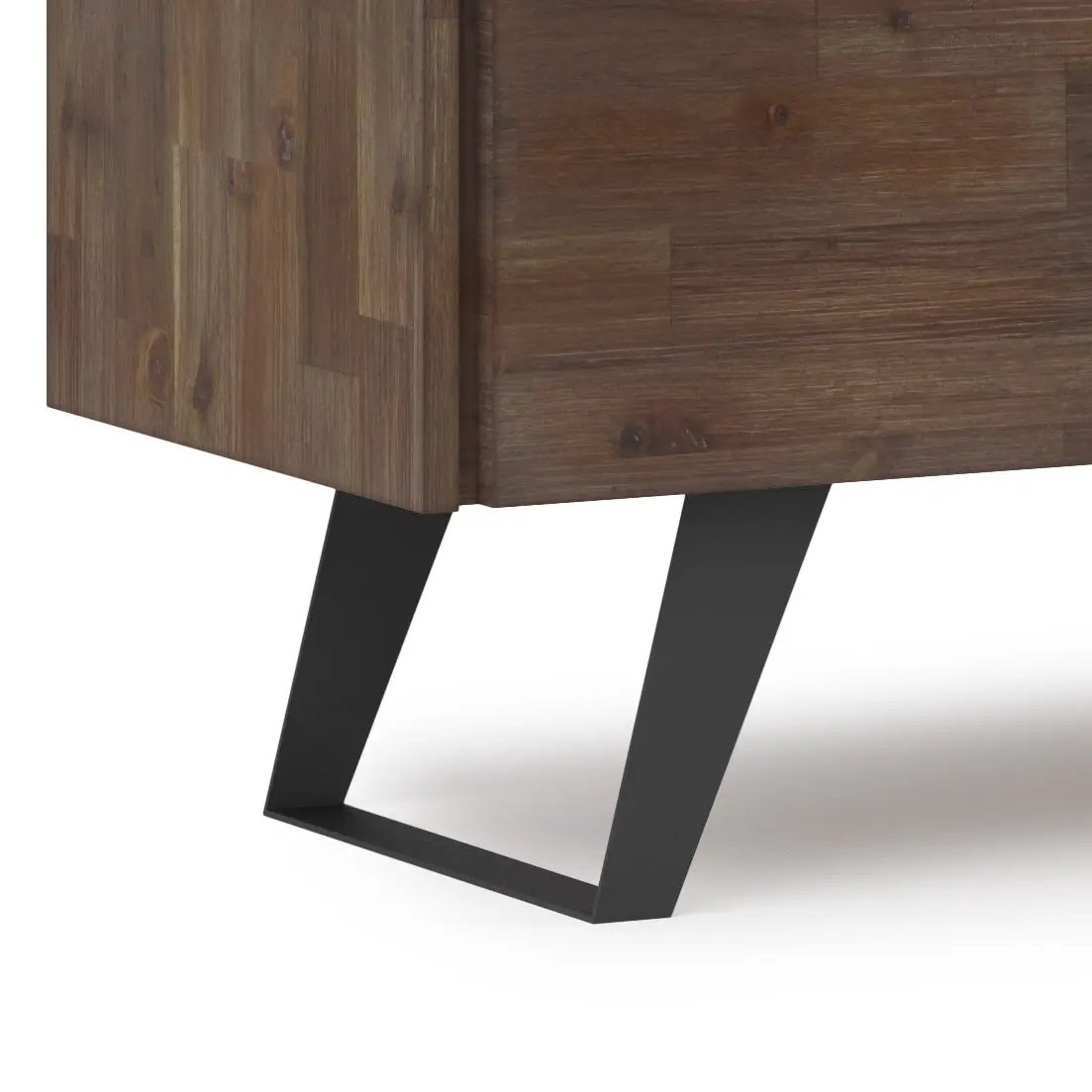 Lowry - TV Media Stand - Rustic Natural Aged Brown by Unique Piece Furniture