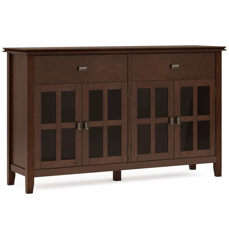 Artisan - Large 4 Door Sideboard Buffet - Russet Brown by Unique Piece Furniture