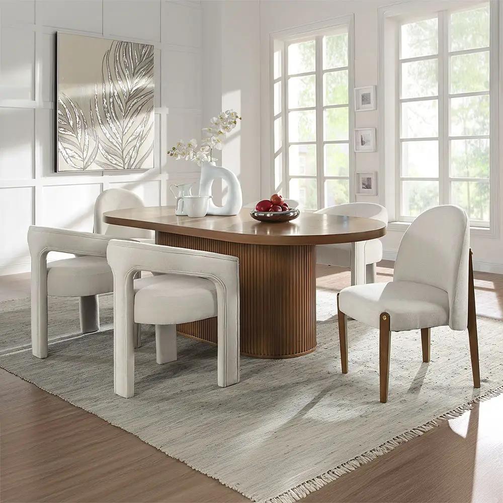 Gamarya - Dining Table - Dark Oak by Unique Piece Furniture