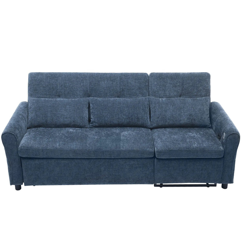 3 Seater Sofa Bed And Reversible Recliner by Unique Piece Furniture