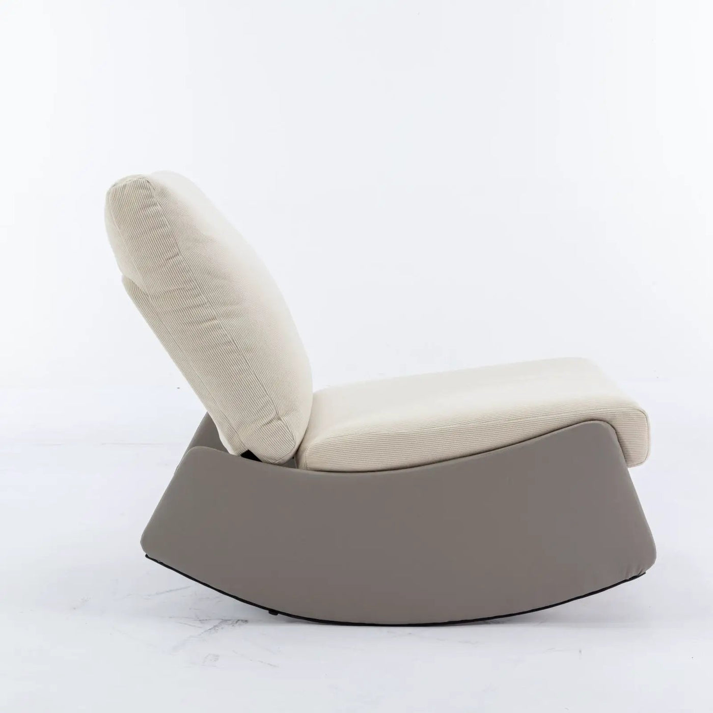 Modern Rocking Chair Recliner, Comfy Rocker Nursery Chair With Footrest, Accent Reading Chair, Upholstered Lounge Chair For Relaxing, Resting, Soft Padded Rocker For Indoor Living Room Bedroom by Unique Piece Furniture
