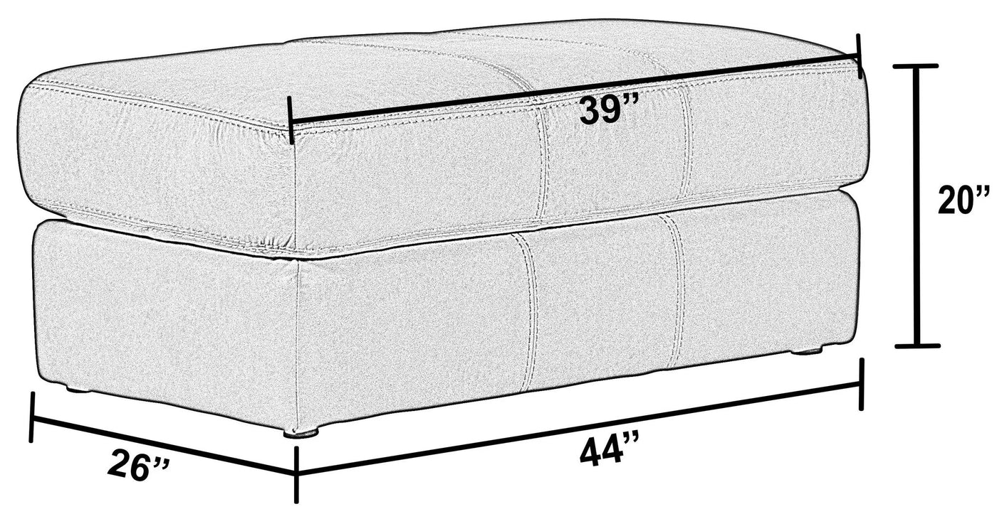 Prato - Ottoman by Unique Piece Furniture