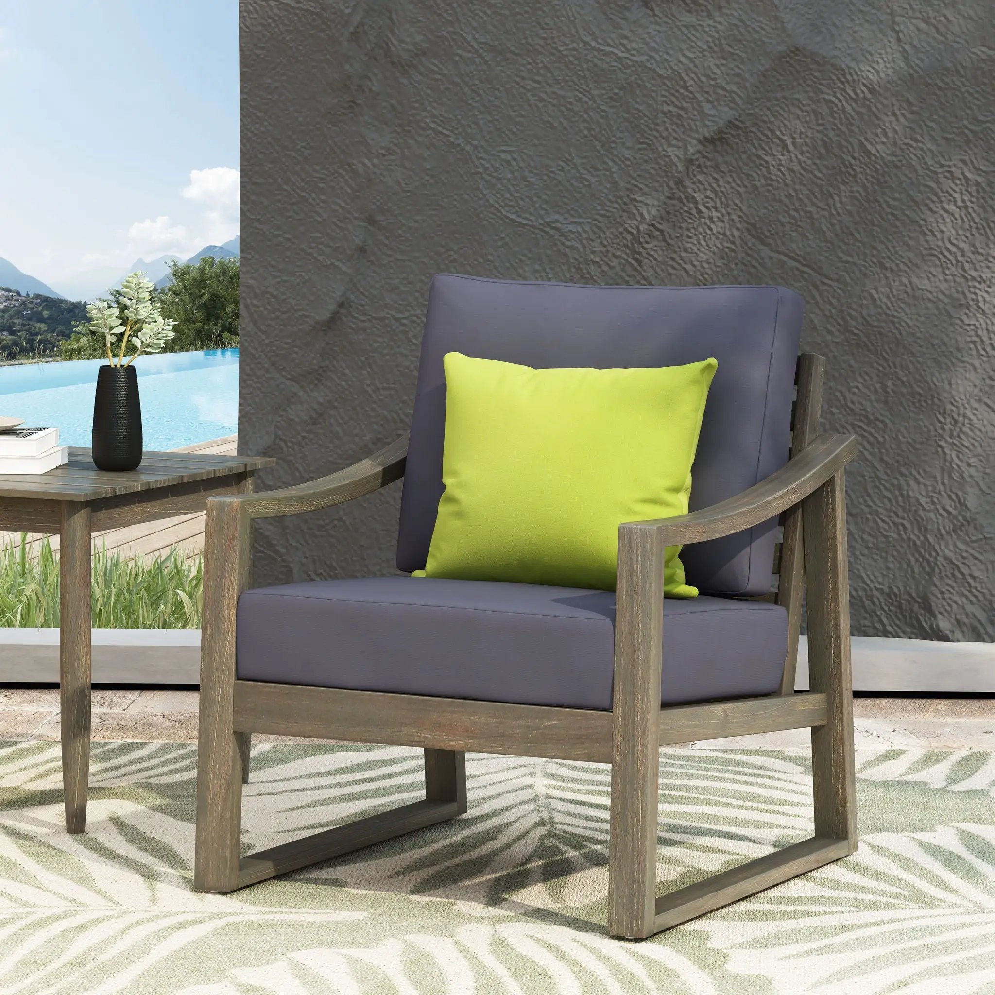 Samwell Outdoor Club Chair by HouseOfZazla