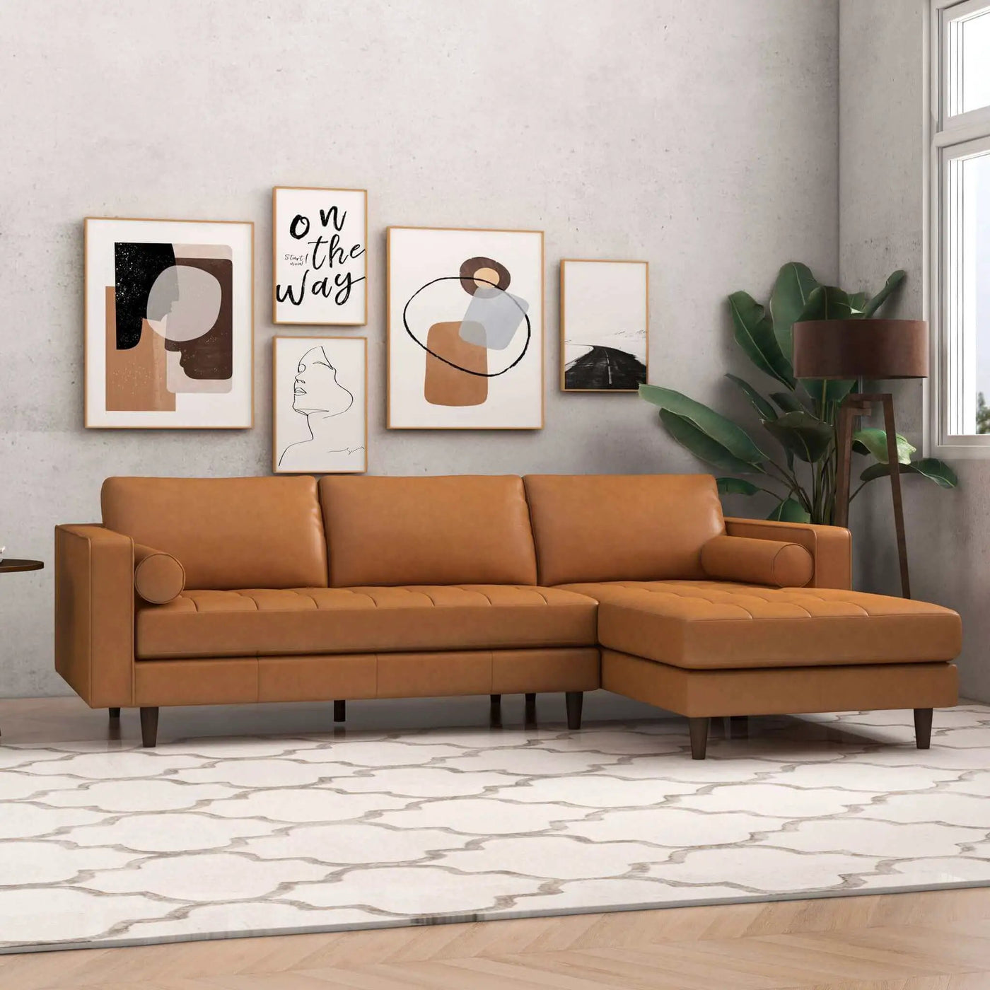 Anthony - Corner Sectional Sofa by Unique Piece Furniture