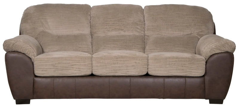 McMahon - Sofa With Drop Down Table - Bark by Unique Piece Furniture