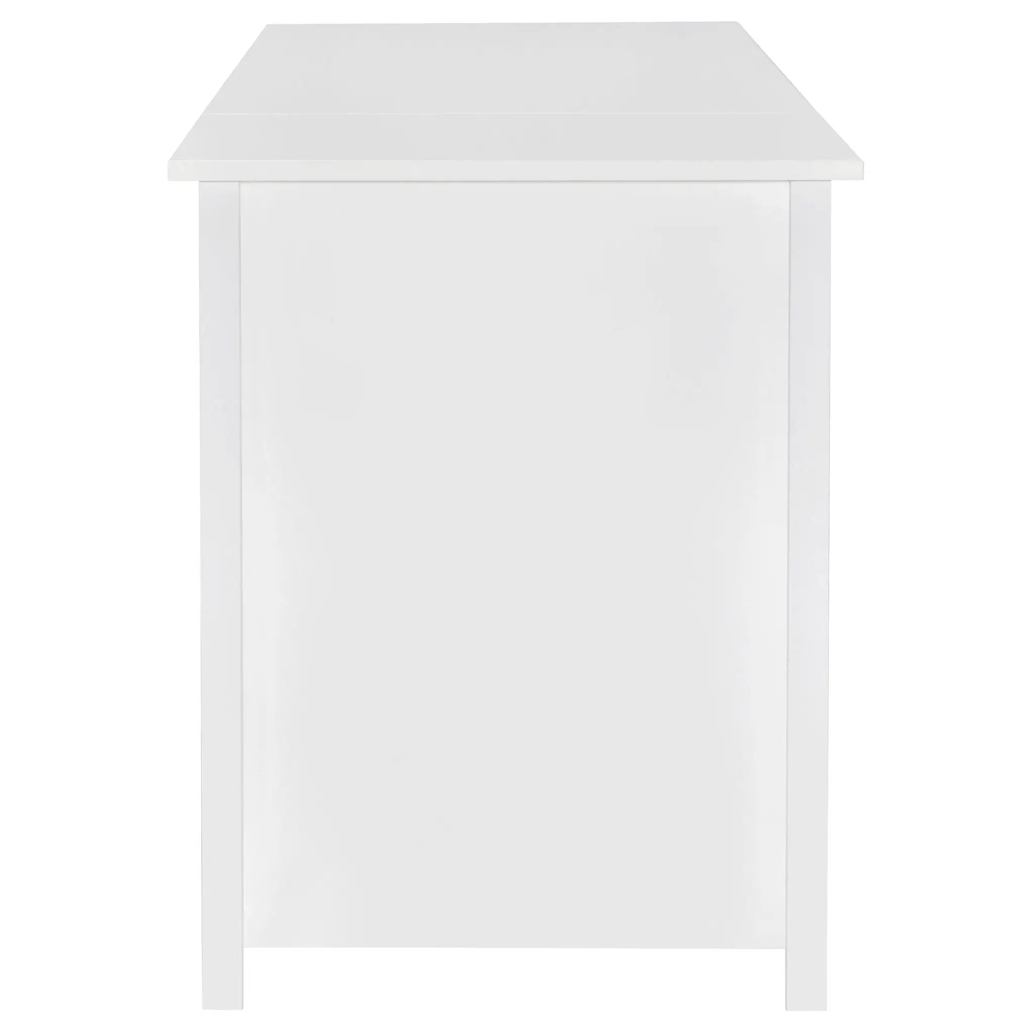 Dylan 60-inch 4-drawer Lift Top Office Desk White High Gloss by Unique Piece Furniture