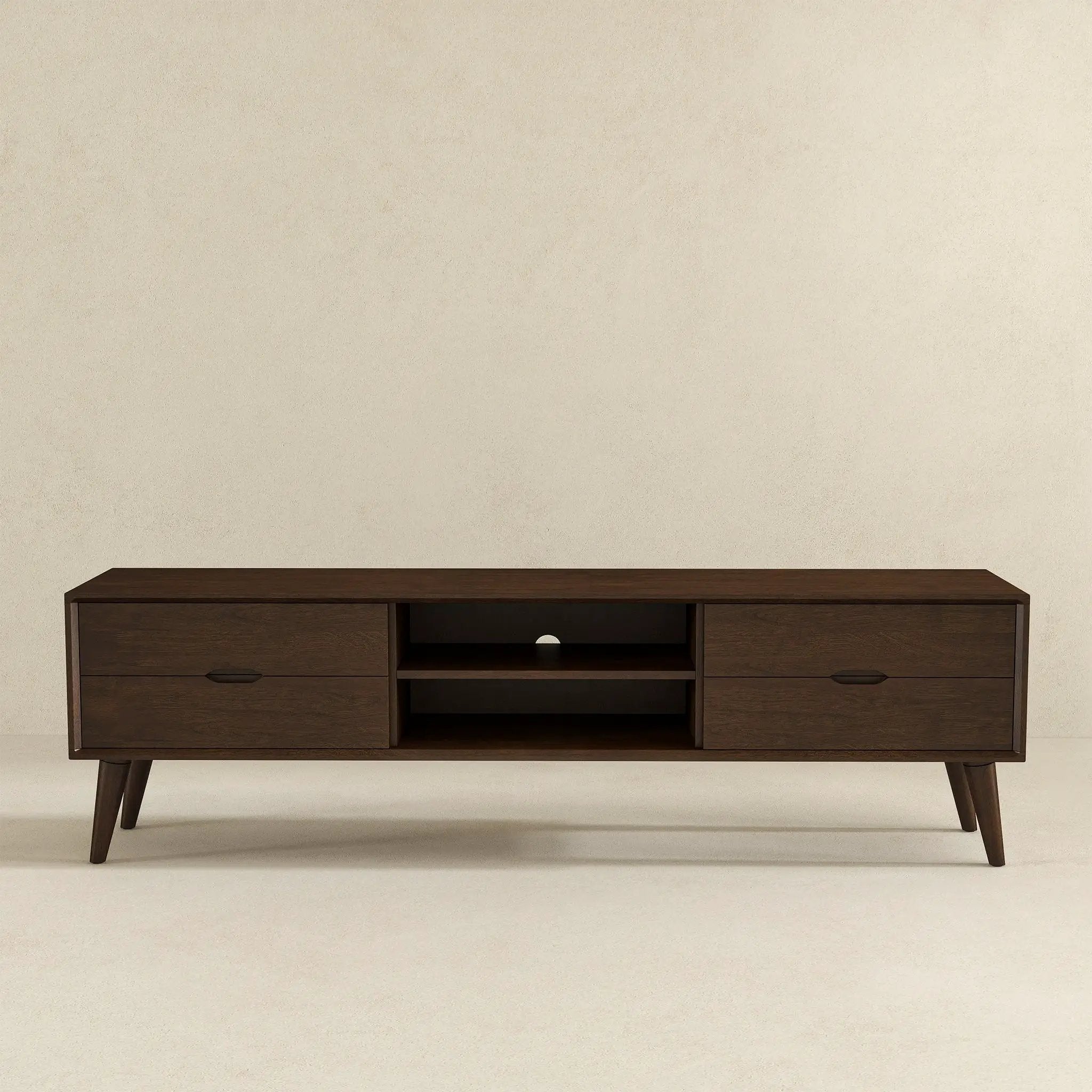Adrian - TV Stand - Walnut Brown by Unique Piece Furniture