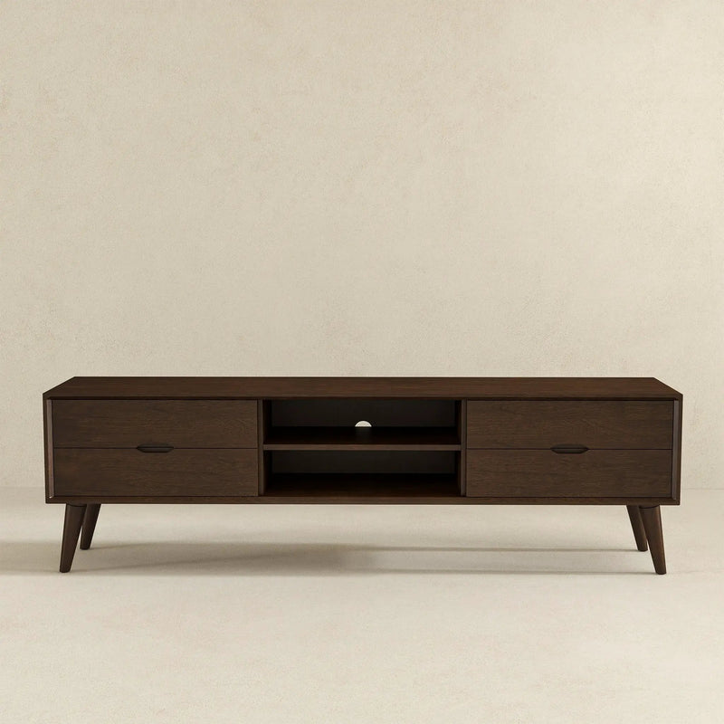 Adrian - TV Stand - Walnut Brown by Unique Piece Furniture