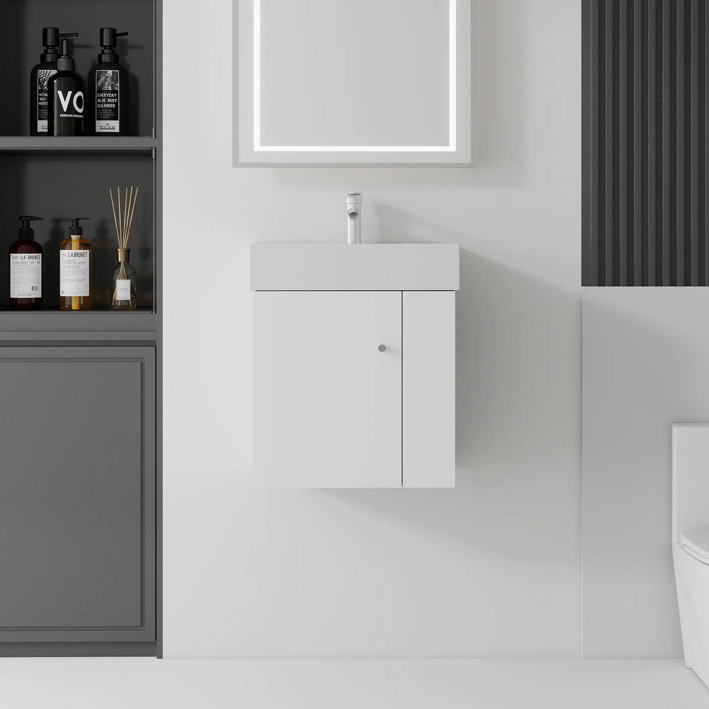 21.6 Inch Floating Bathroom Vanity with Sink by HouseOfZazla