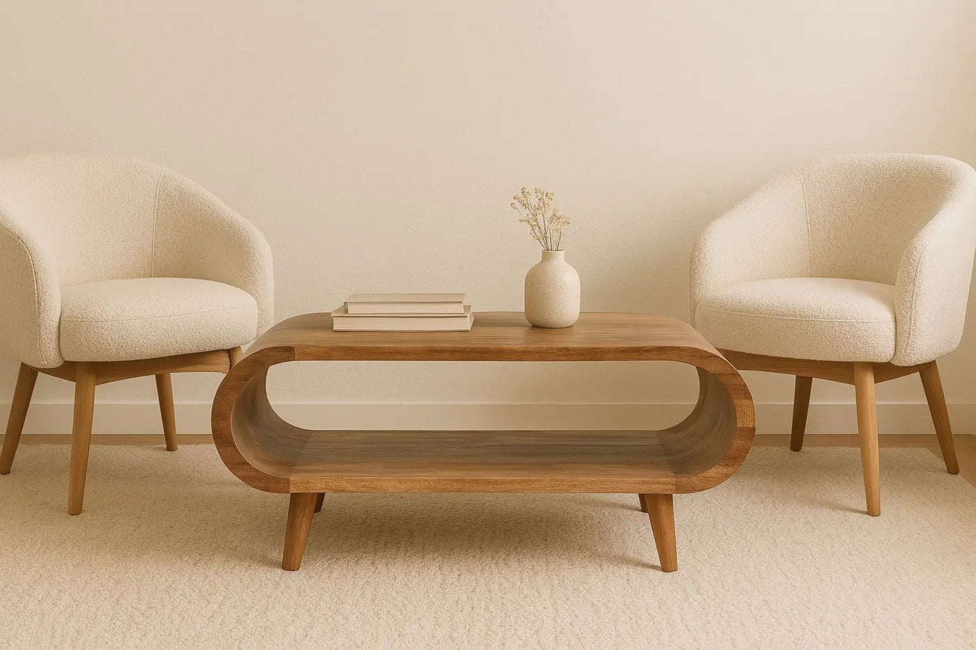Amaya - Nordic Style Wooden Table by Unique Piece Furniture