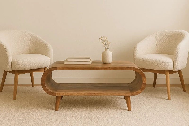 Amaya - Nordic Style Wooden Table by Unique Piece Furniture