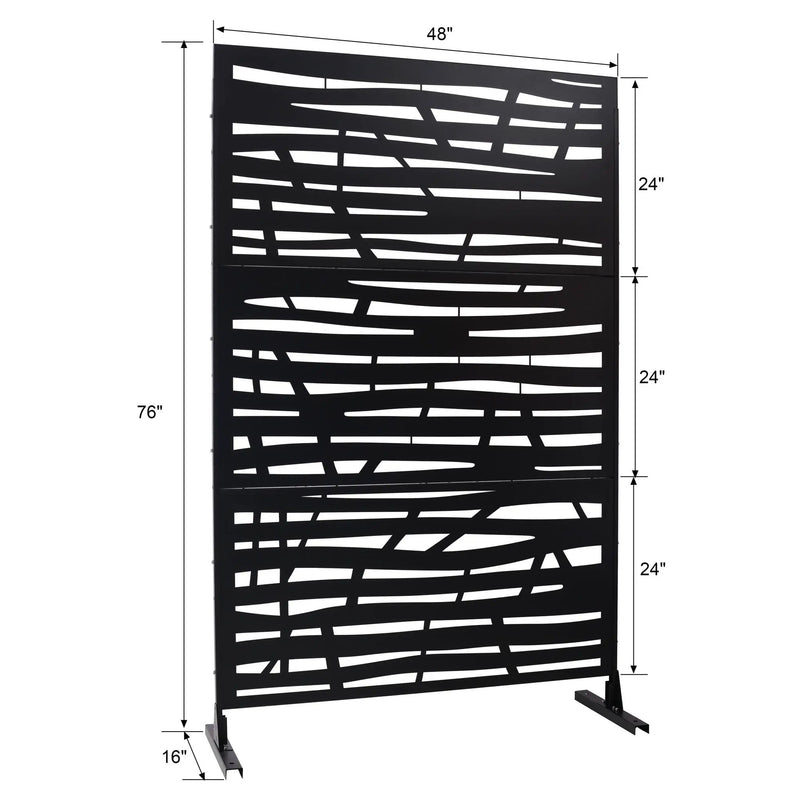 Outdoor & Indoor Privacy Screen Metal Privacy Screen by Unique Piece Furniture