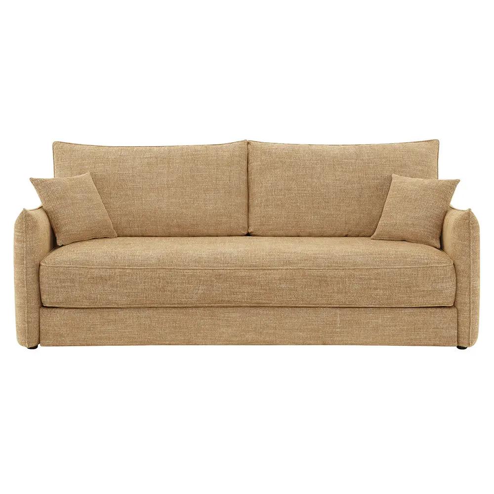 Cadie - Sofa With 2 Pillows - Mocha by Unique Piece Furniture