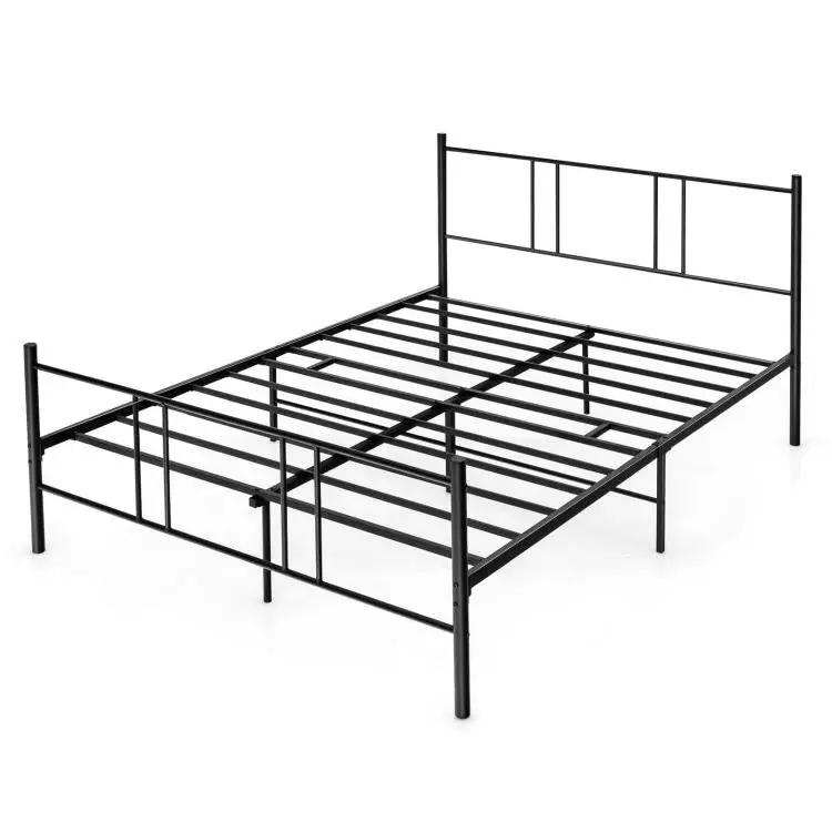 Full/Queen Size Platform Bed Frame with High Headboard, photo 9 of 9