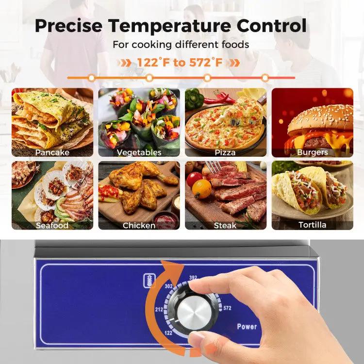 Electric Griddle Commercial Countertop Grill by DirectDeals