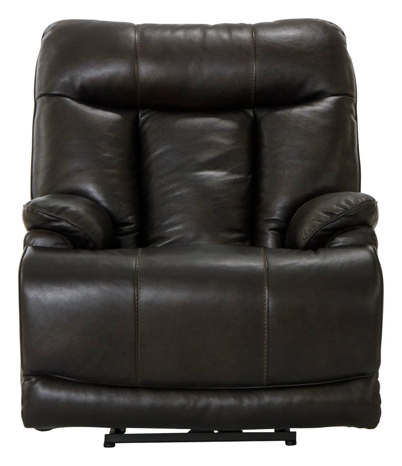 Naples - Power Headrest With Lumbar Power Lay Flat Recliner by Unique Piece Furniture