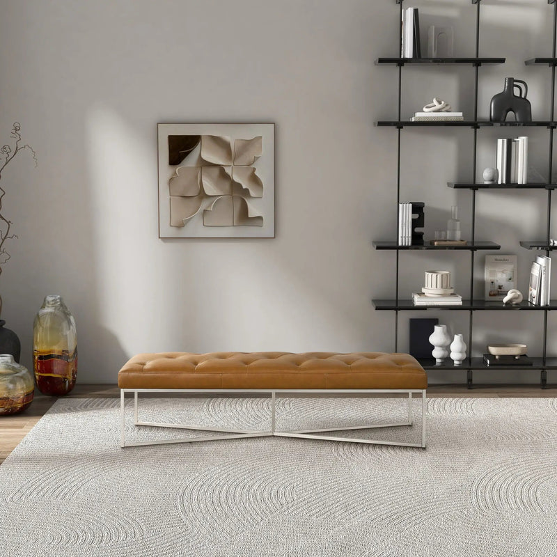Harper - Bench - Tan by Unique Piece Furniture