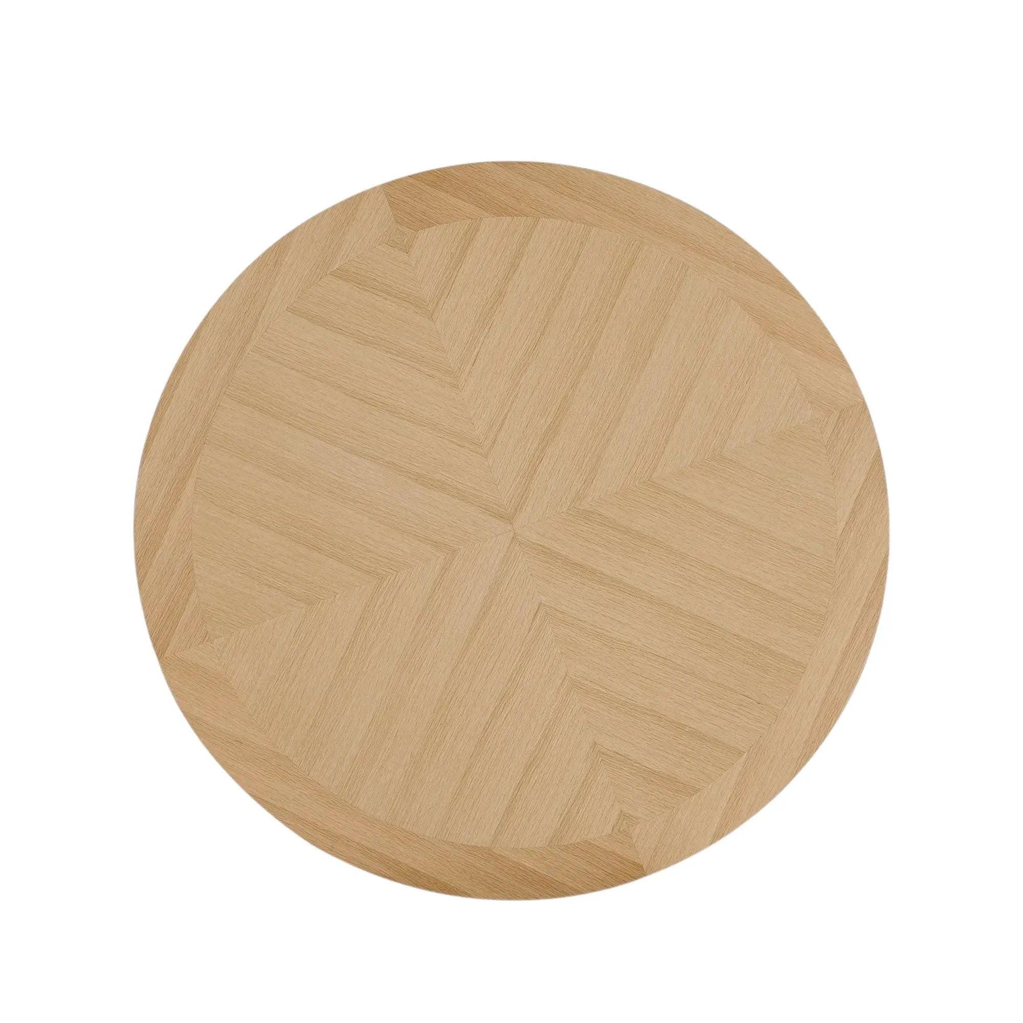 Kasem - Round Dining Table - Oak by Unique Piece Furniture