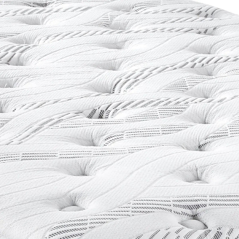 10" Quilted Hybrid Mattress, Medium Firm by HouseOfZazla
