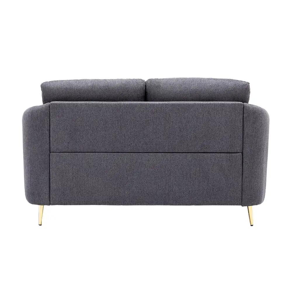 Yuina - Loveseat - Gray Linen by Unique Piece Furniture