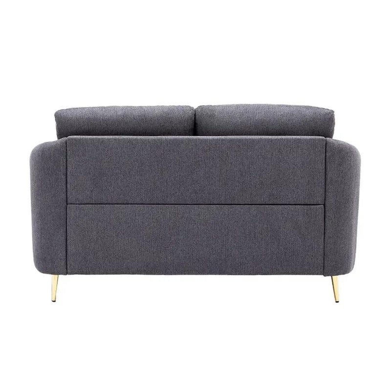 Yuina - Loveseat - Gray Linen by Unique Piece Furniture