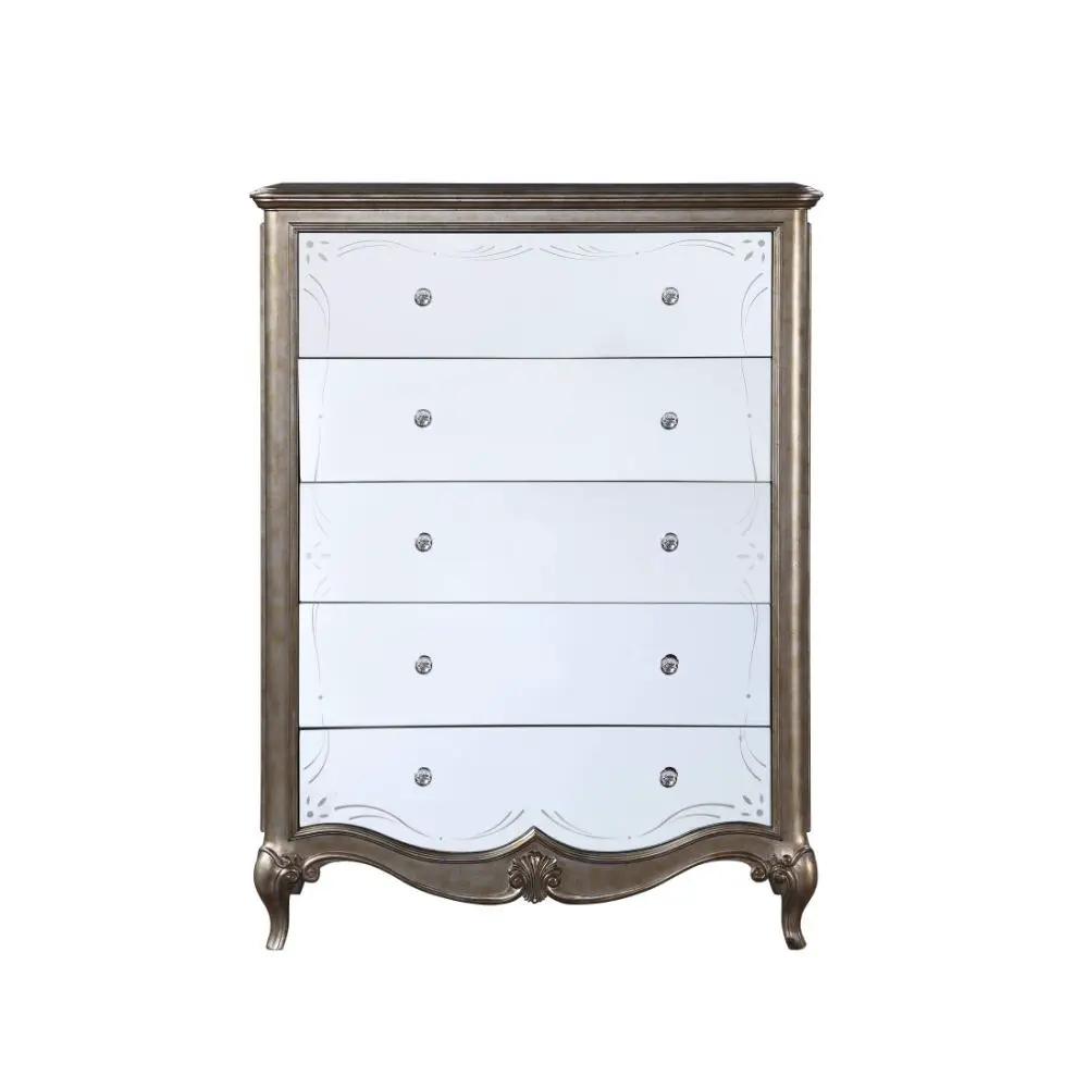 Esteban - Chest - Antique Champagne by Unique Piece Furniture