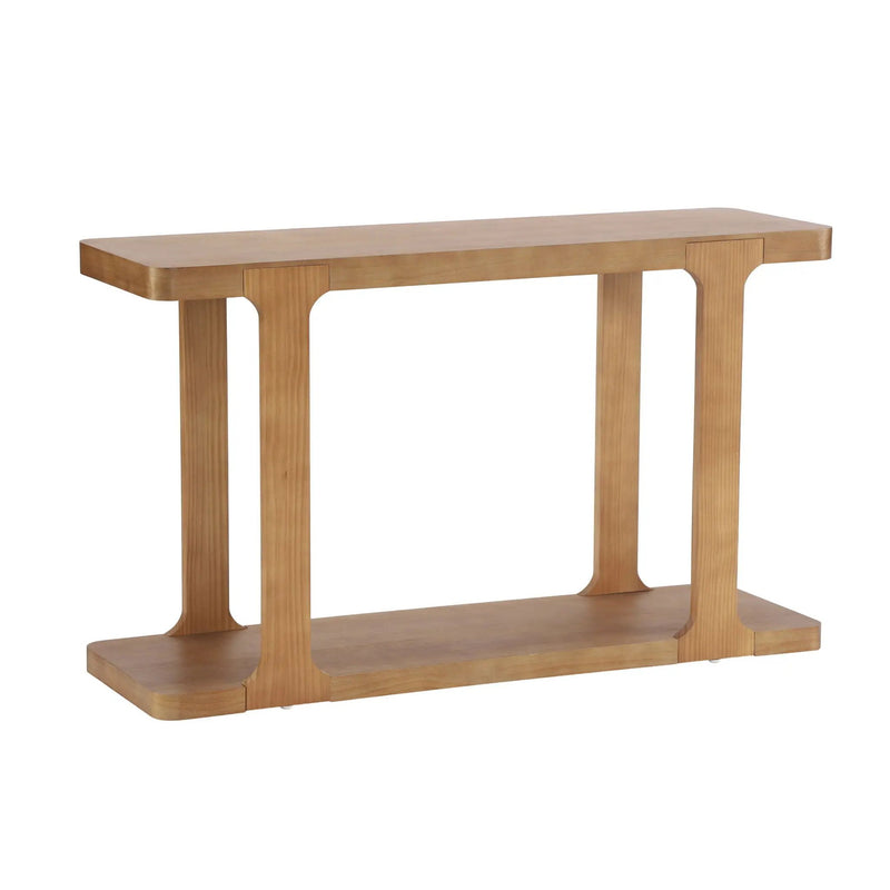 Console Table & Bottom Shelf - Walnut by HouseOfZazla
