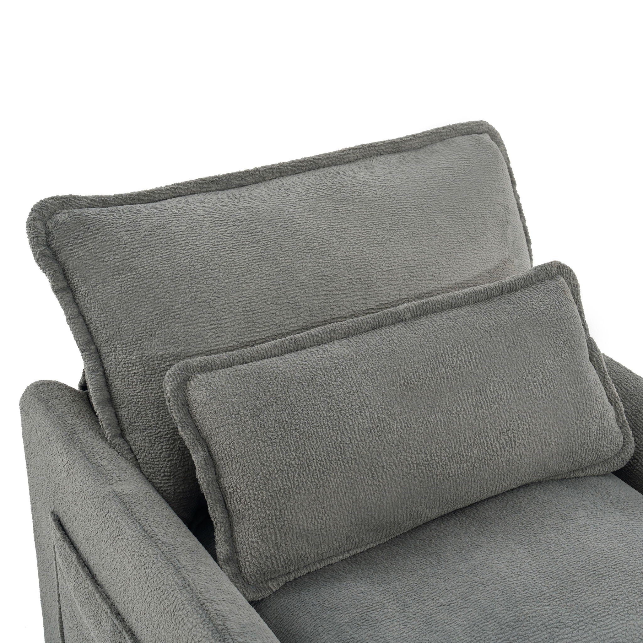 Modern 3 Seater Sofa With Side Storage Pockets For Living Room by HouseOfZazla