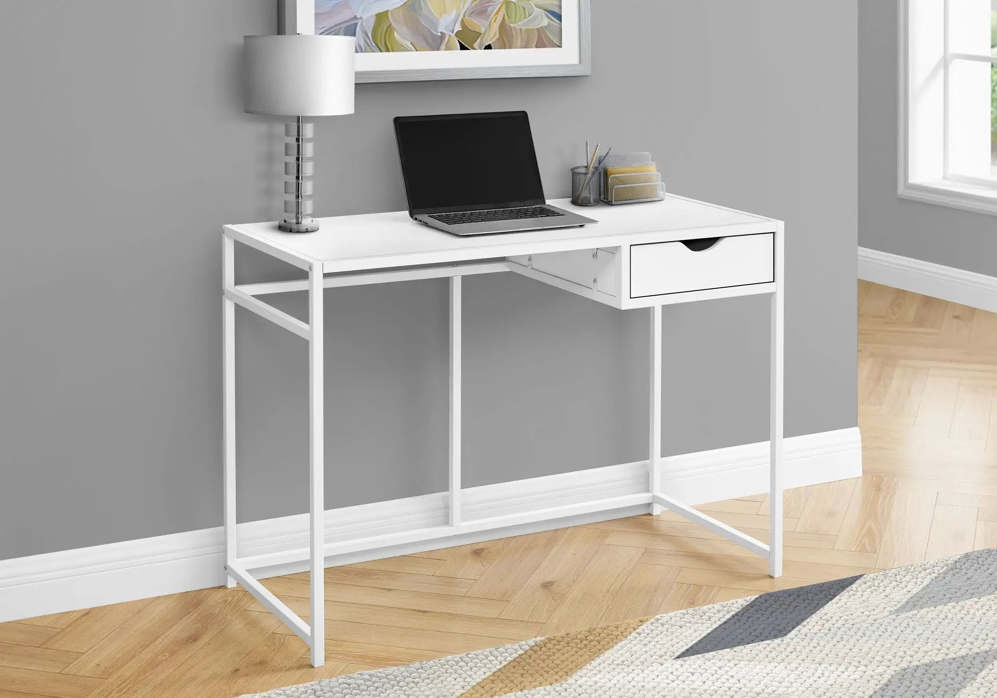 Computer Desk For Home Office, 1 Storage Drawer, Contemporary & Modern by Unique Piece Furniture