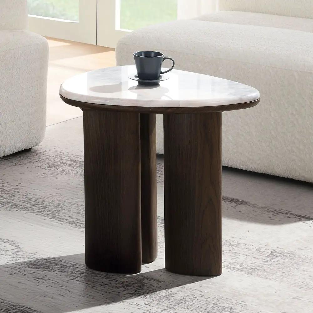 Hanale - Table With Marble Top by Unique Piece Furniture