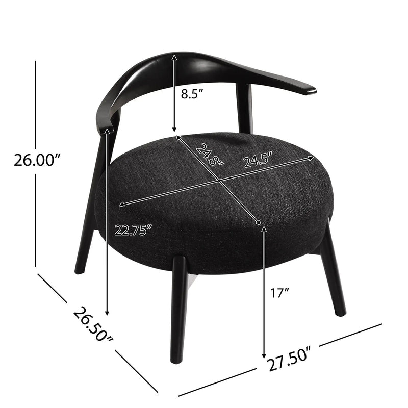 Modern Living Room Upholstered Accent Chair by HouseOfZazla