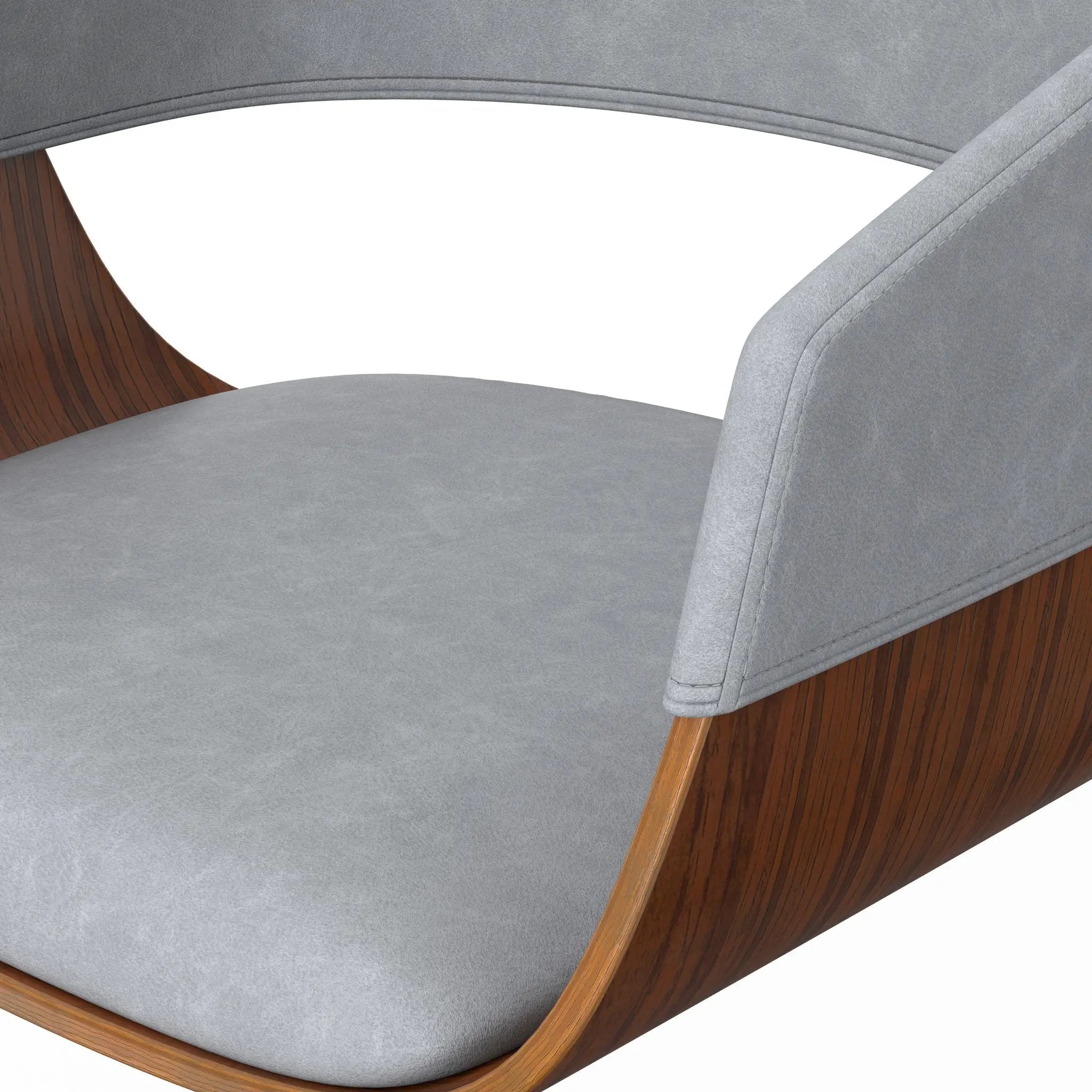 Lowell - Adjustable Swivel Bar Stool - Stone Gray by Unique Piece Furniture