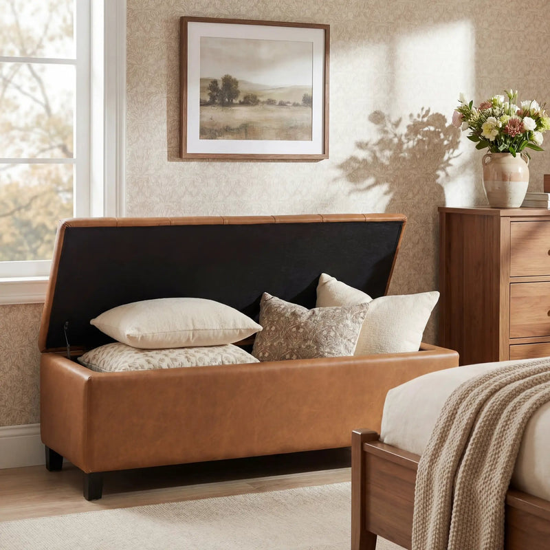 Ottoman Bench with Storage by HouseOfZazla