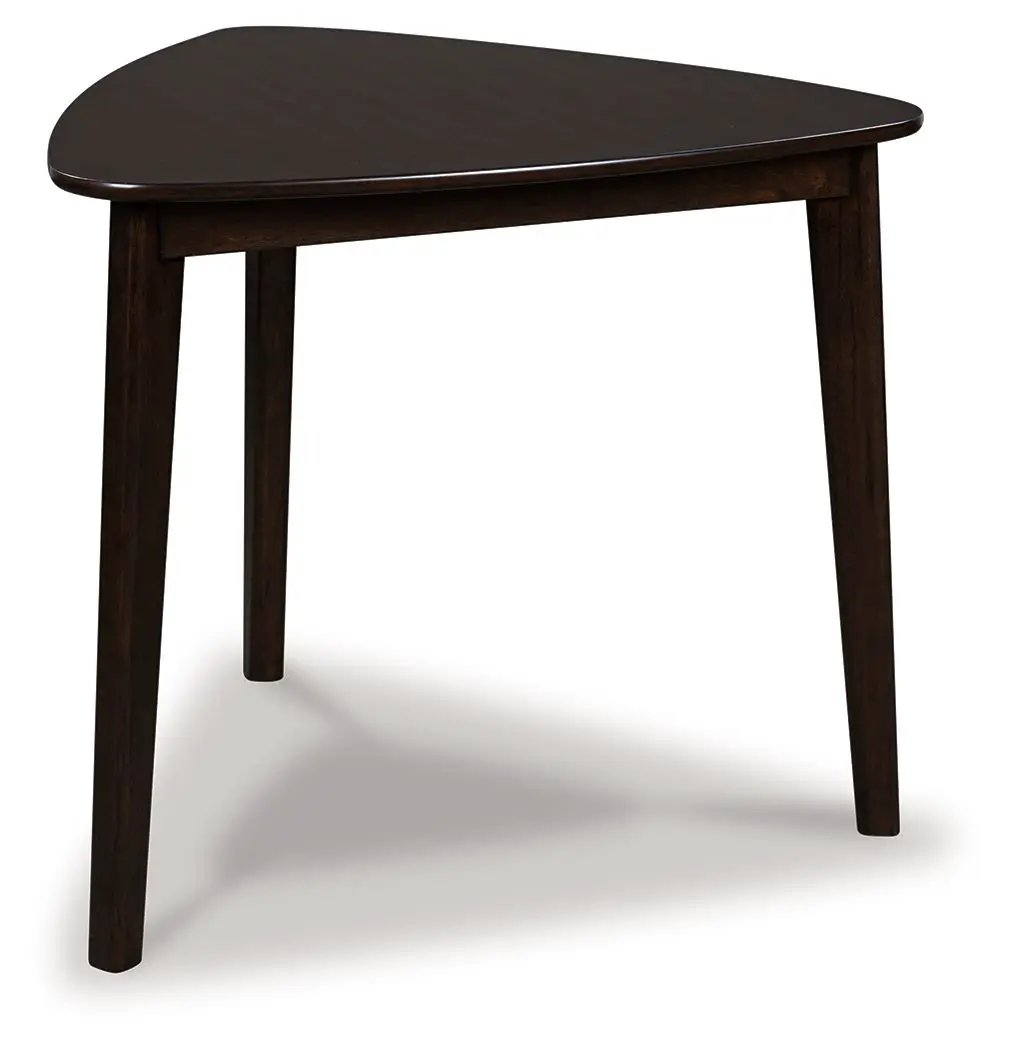 Mallenette - Triangle Dining Room Table - Merlot by Unique Piece Furniture