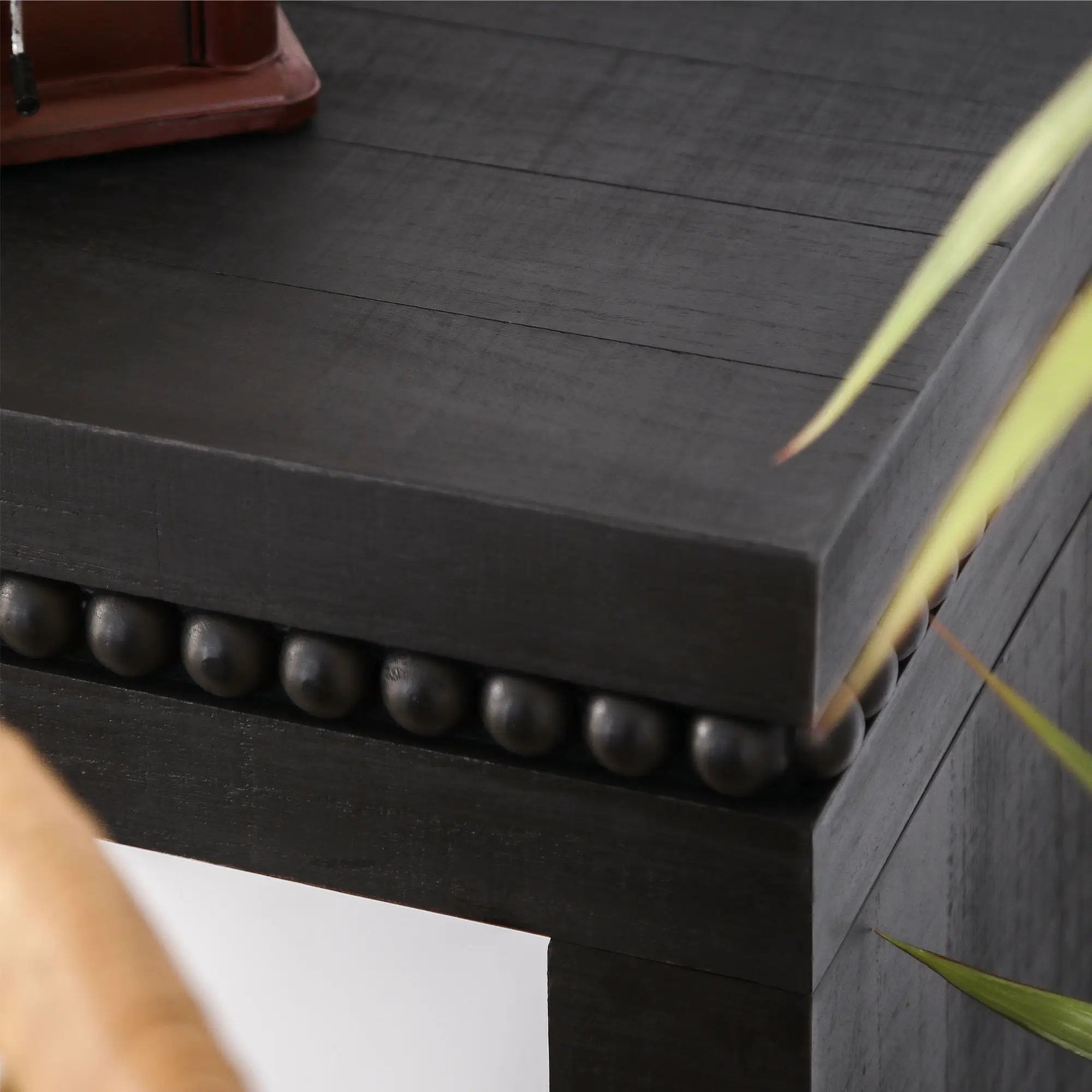Modern Rustic Wood Table, Rectangular Living Room Center Table With Floating Top Design by Unique Piece Furniture