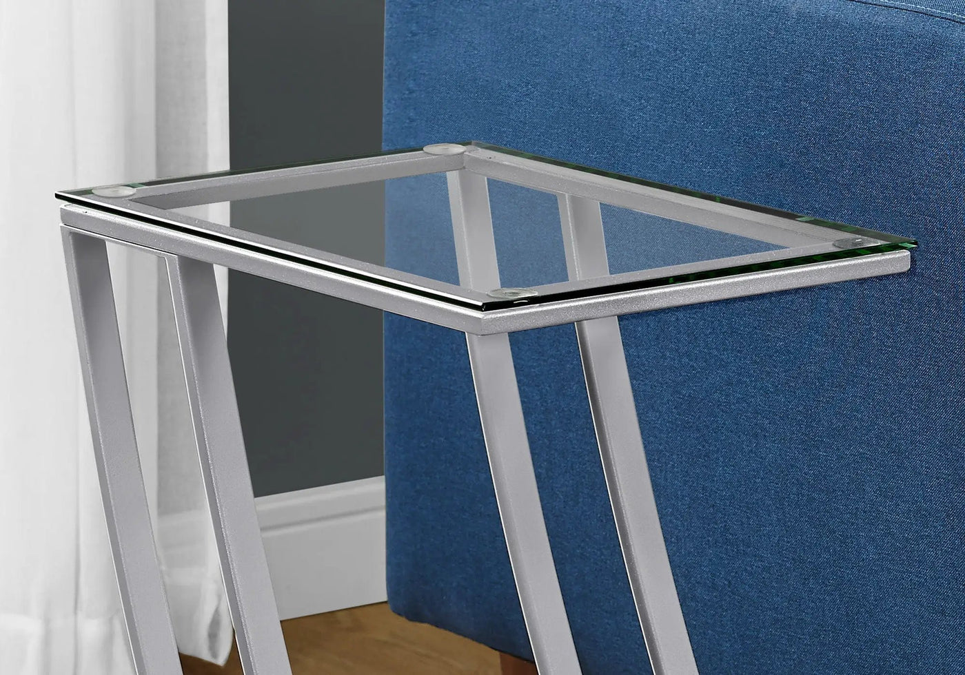 Accent Table, C - Shaped, Sturdy Construction, Contemporary & Modern by Unique Piece Furniture