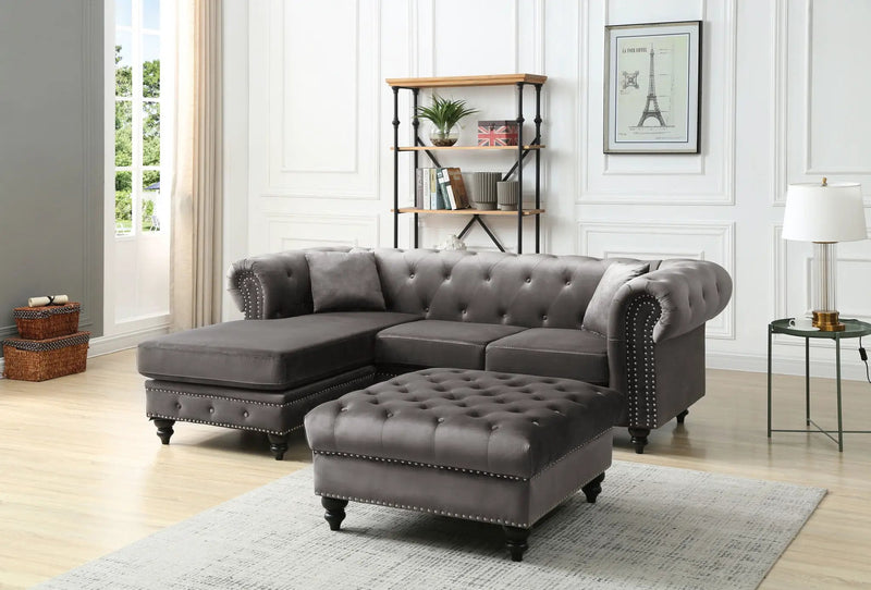 Nola - Luxurious Design Sofa Chaise by Unique Piece Furniture
