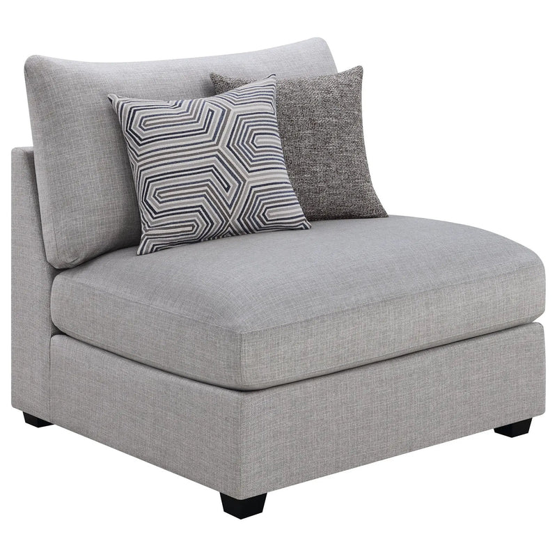 Cambria 6-piece Upholstered Modular Sectional Sofa Grey by Unique Piece Furniture