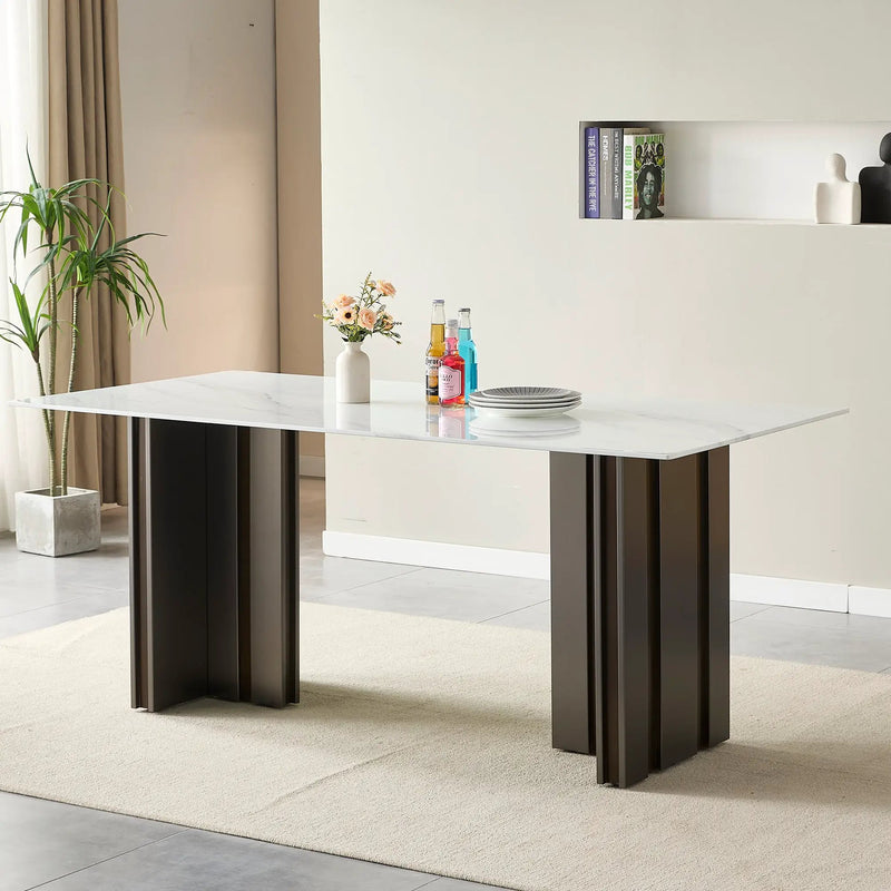 69.30 Inch Rectangular Dining Table by HouseOfZazla