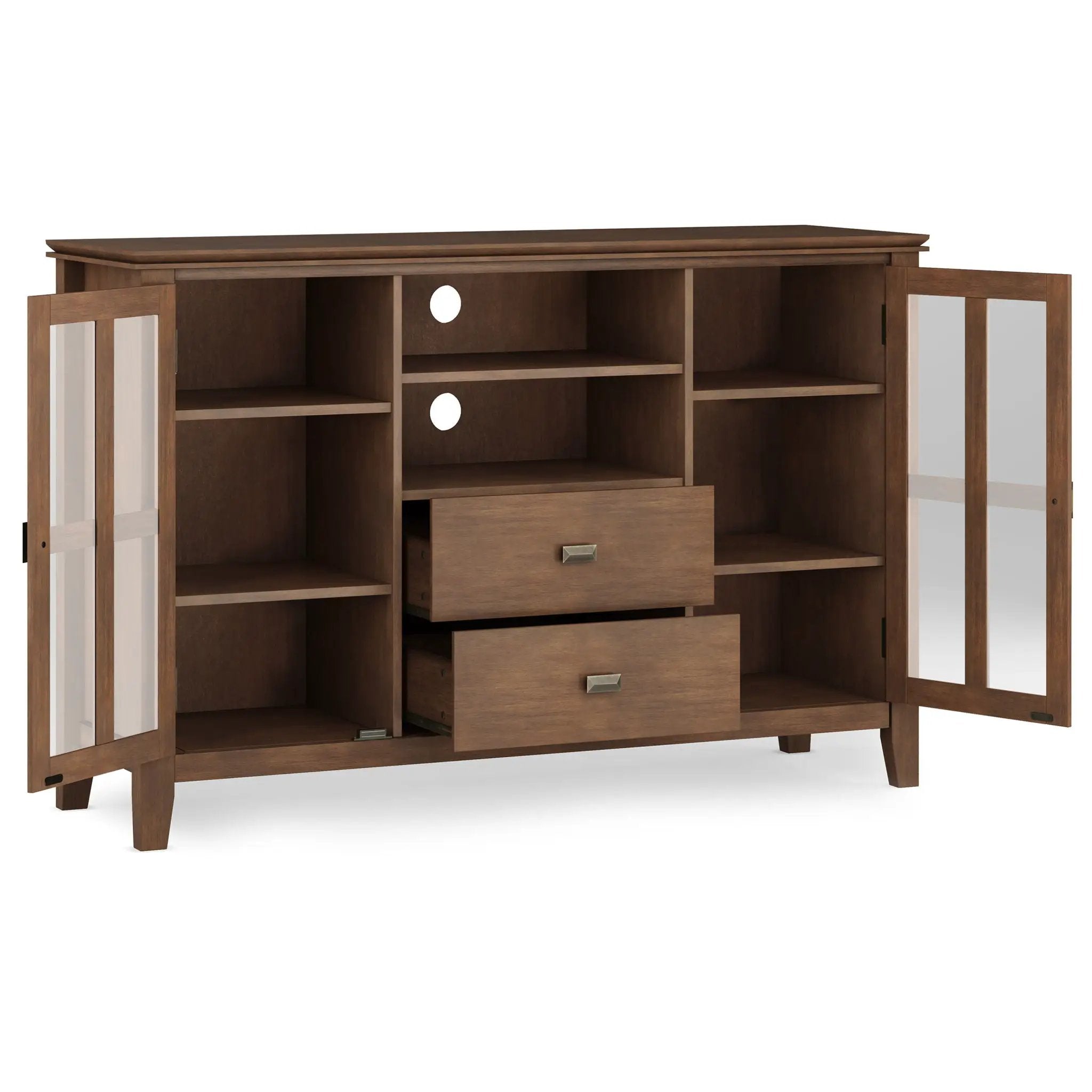 Artisan - Handcrafted Tall TV Media Stand by HouseOfZazla