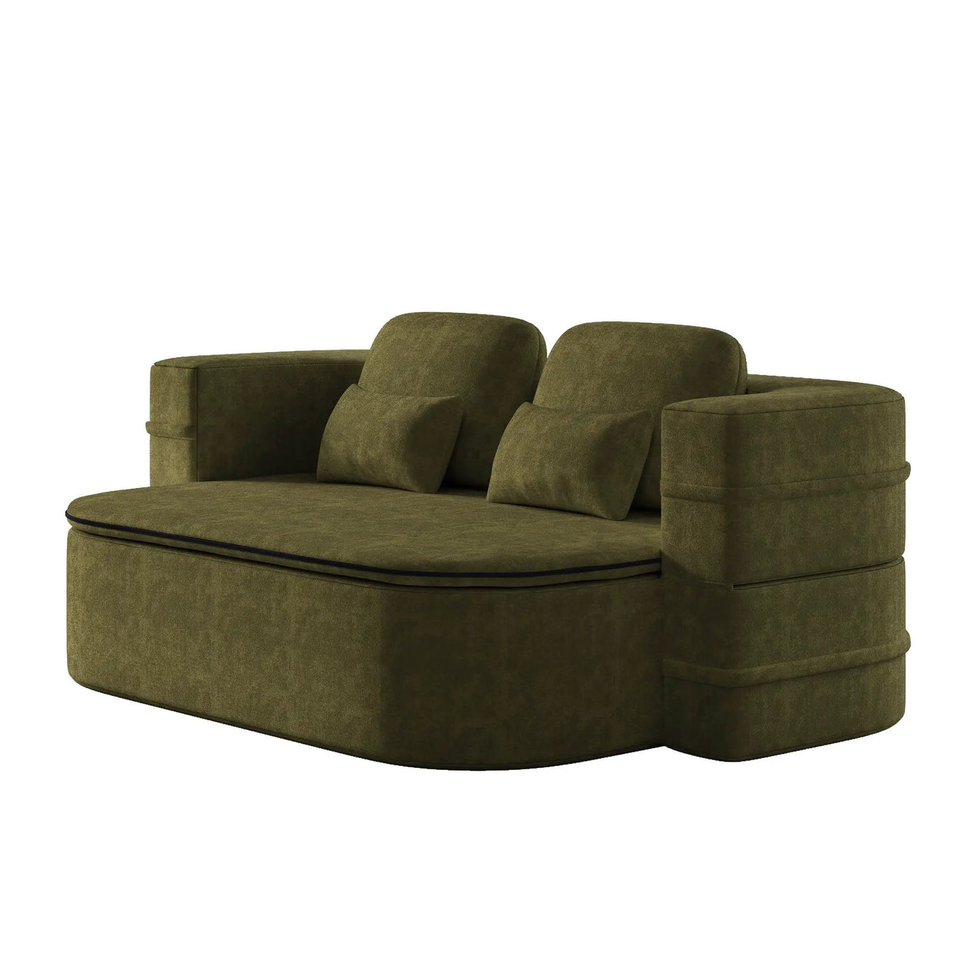 2 In 1 Foldable Sofa Bed With Multi Functional Blanket, Floor Lounge Sofa by HouseOfZazla
