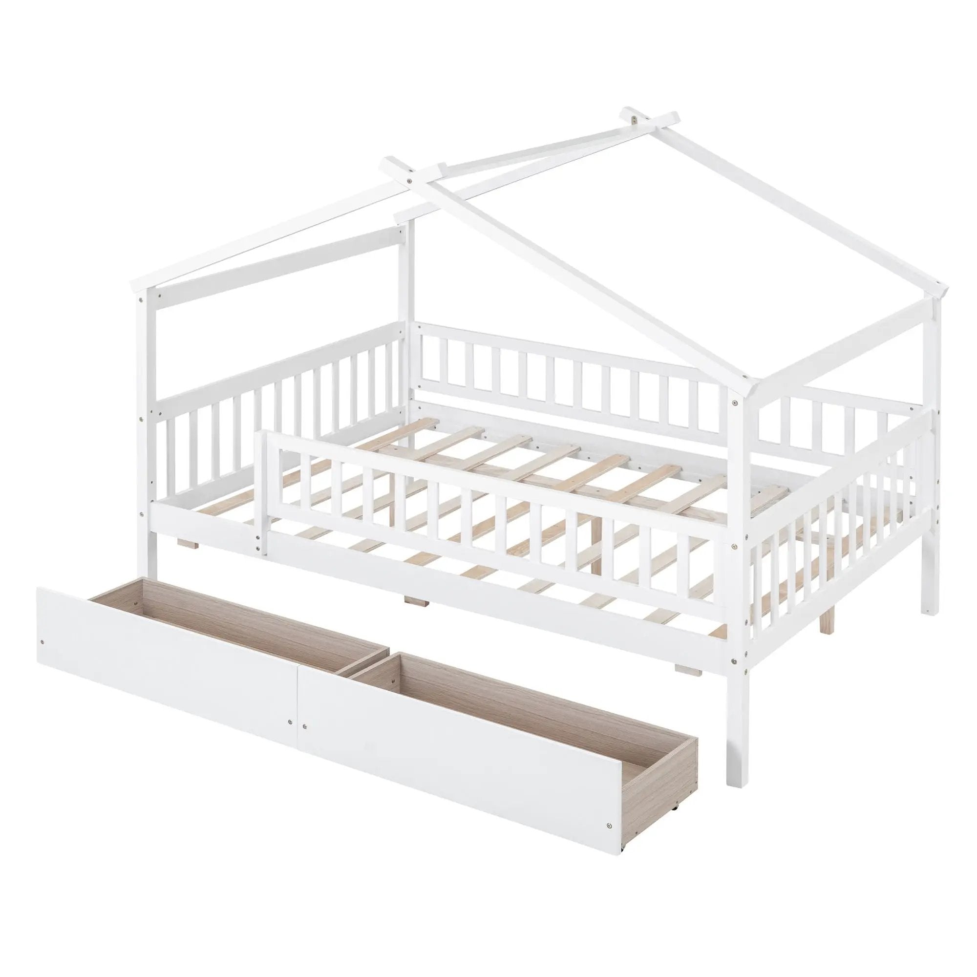 House Bed With 2 Drawers by HouseOfZazla