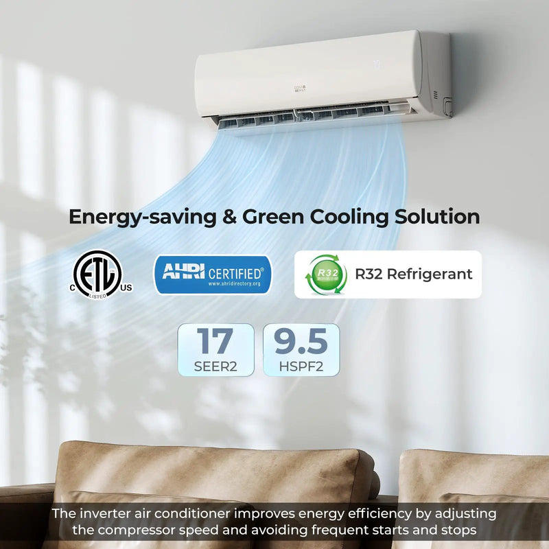 23000 BTU 208/230V Mini Split Air Conditioner and Heater Pump System by DirectDeals