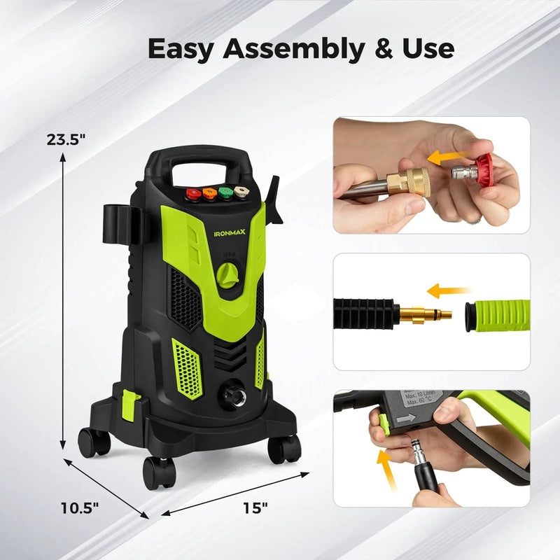 2300 PSI 1.8 GPM Electric High Pressure Power Washer by DirectDeals