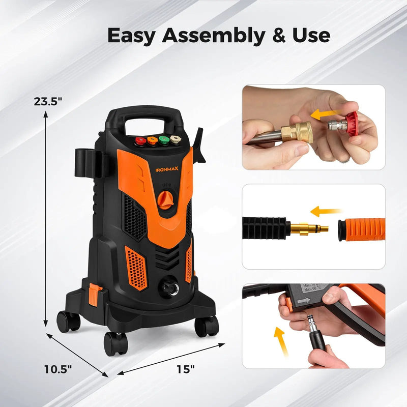 2300 PSI 1.8 GPM Electric High Pressure Power Washer by DirectDeals
