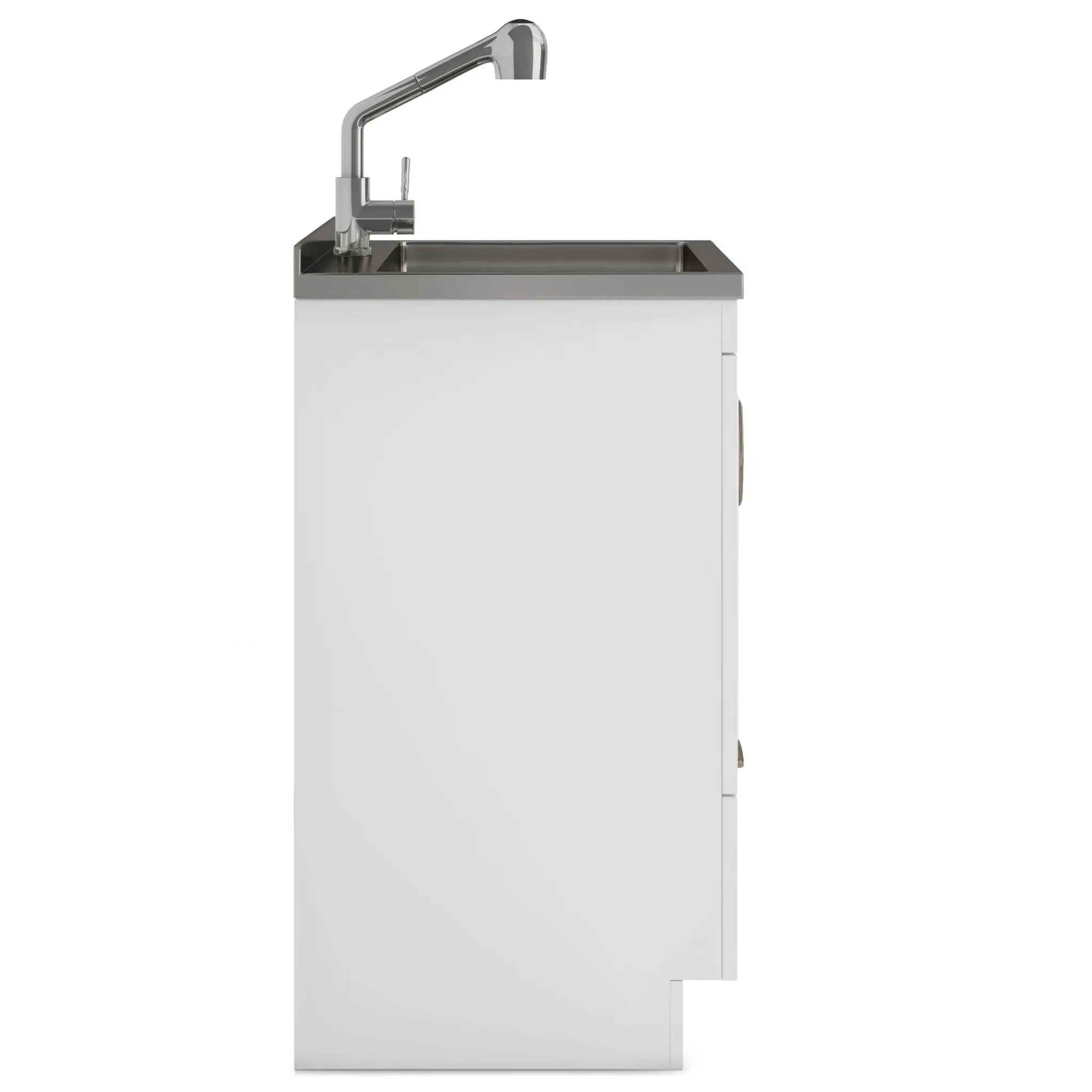 Cardinal - Laundry Cabinet With Faucet And Sink - White - Wood by Unique Piece Furniture