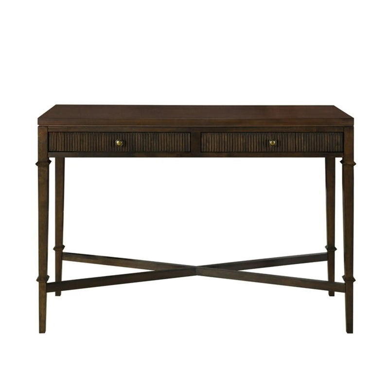 Fluted - 2 Drawer Storage Console Table - Brown by Unique Piece Furniture
