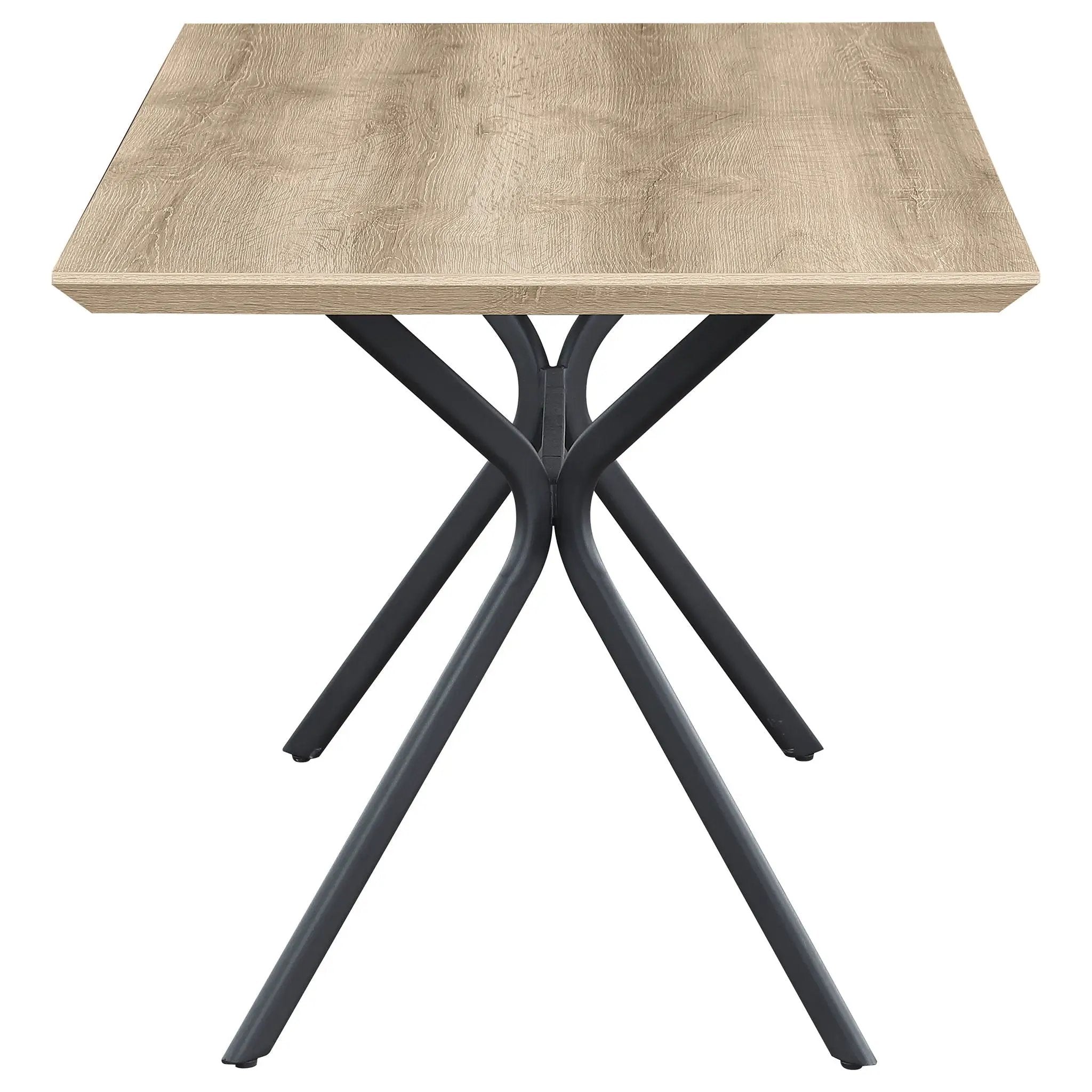 Edgecreek 53-inch Composite Wood Dining Table Light Brown by Unique Piece Furniture