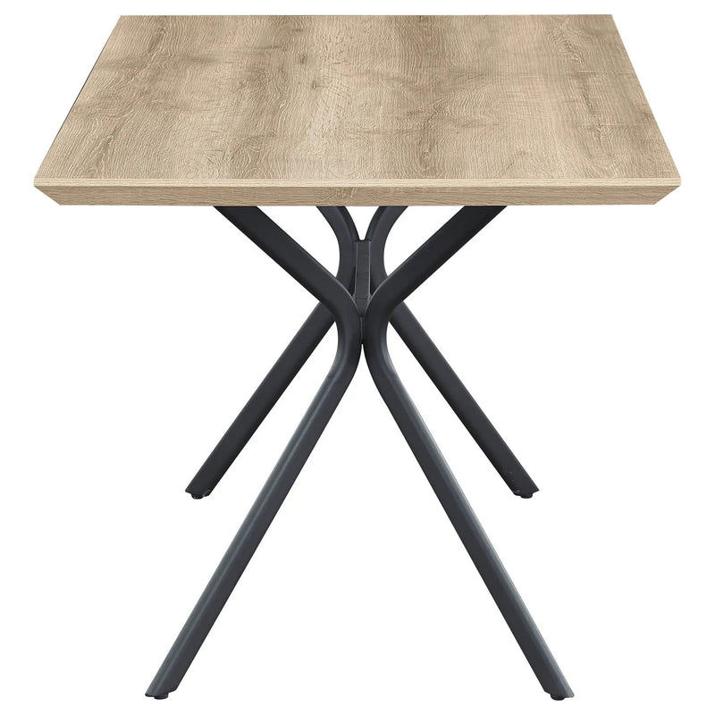 Edgecreek 53-inch Composite Wood Dining Table Light Brown by Unique Piece Furniture