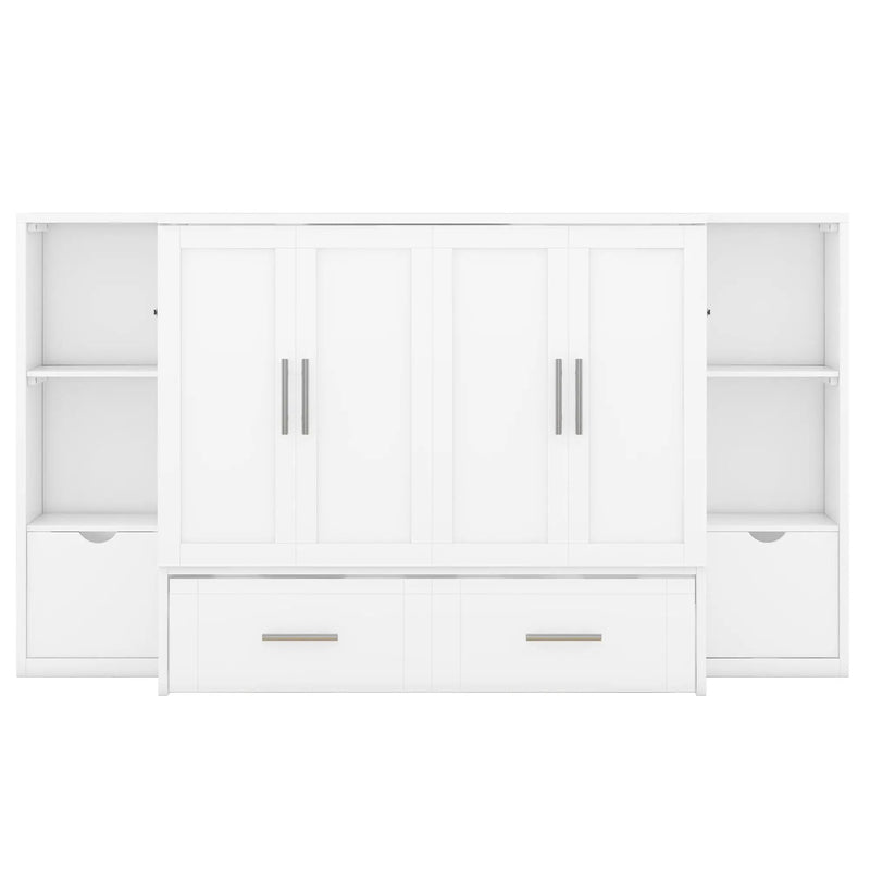 Murphy Bed With Shelves, Drawers And USB Ports by HouseOfZazla
